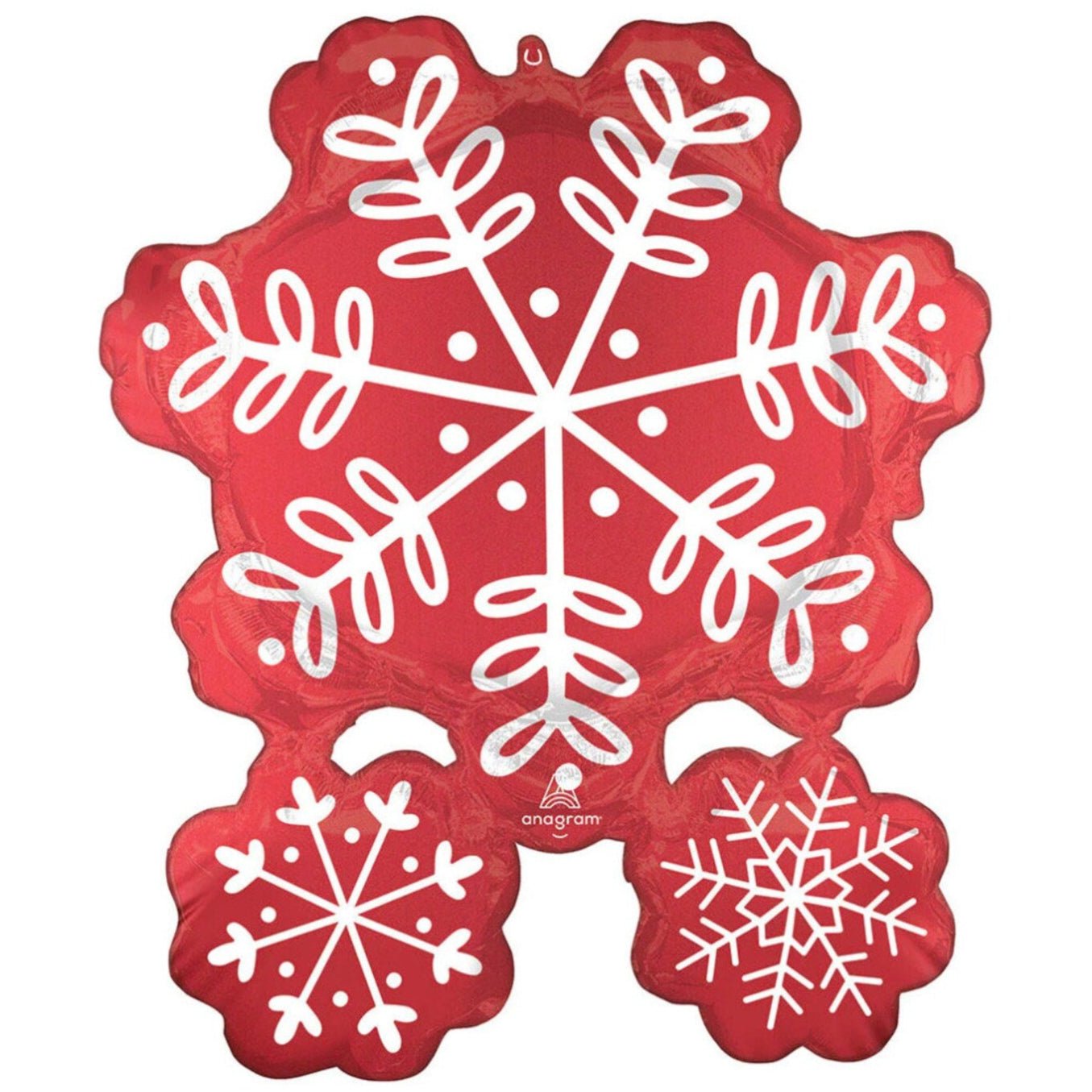 31" Satin Nordic Snowflakes (5ct) - Anagram