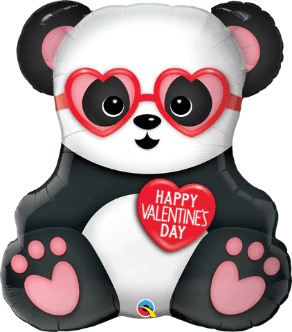 32" Valentine's Day Panda (5ct) - Qualatex