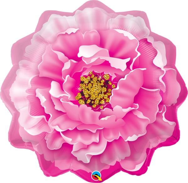 33" Pink Peony - Qualatex