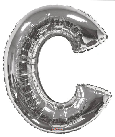34" Balloon Letter - Silver - Conver USA
