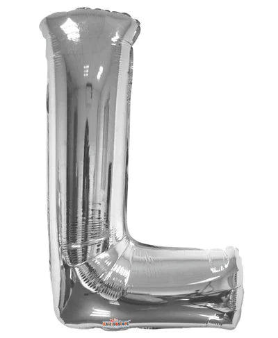34" Balloon Letter - Silver - Conver USA