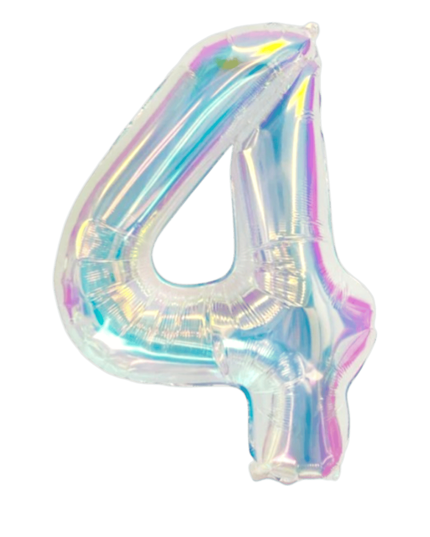 34" Balloon Numbers - Iridescent - Winner Party