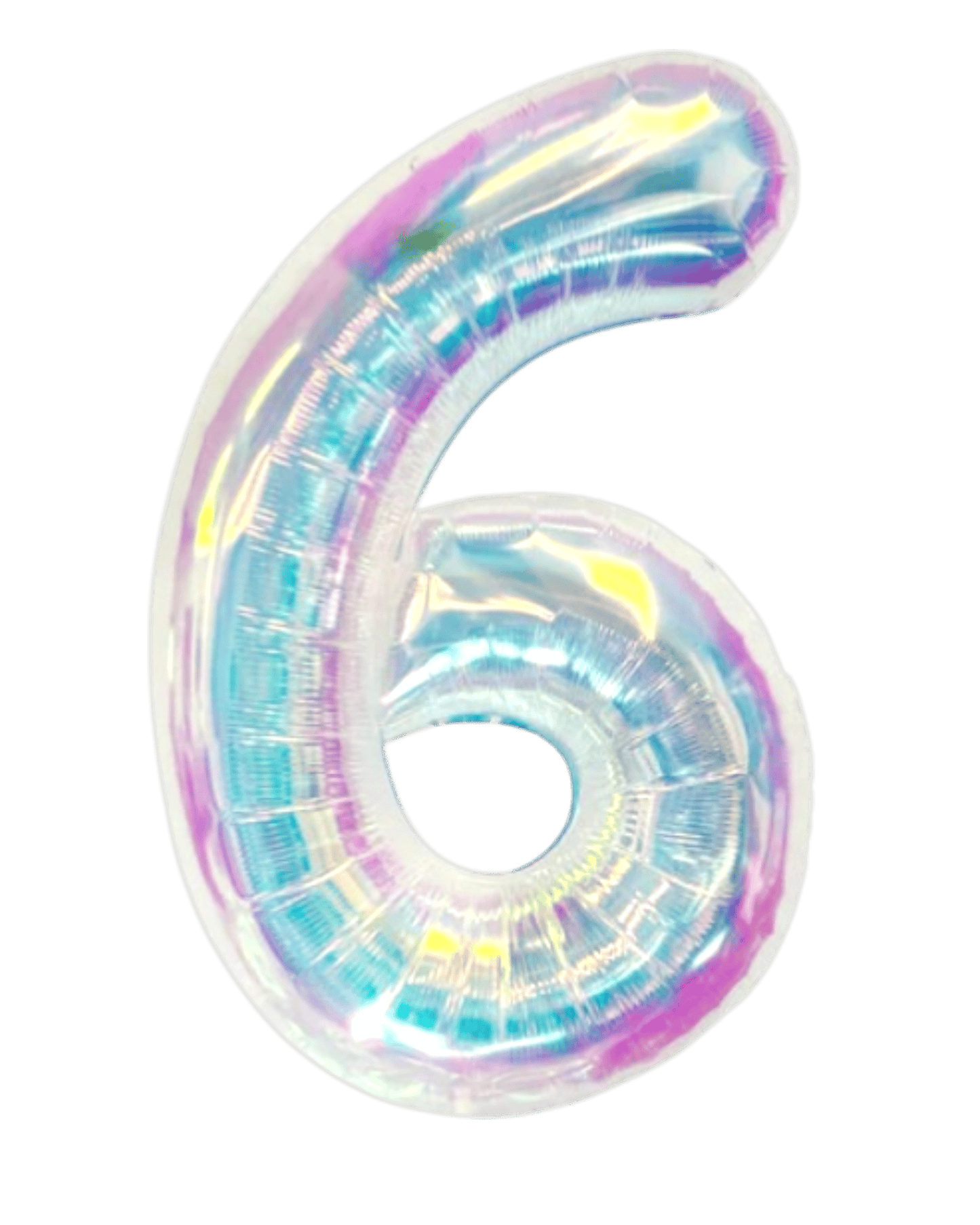 34" Balloon Numbers - Iridescent - Winner Party