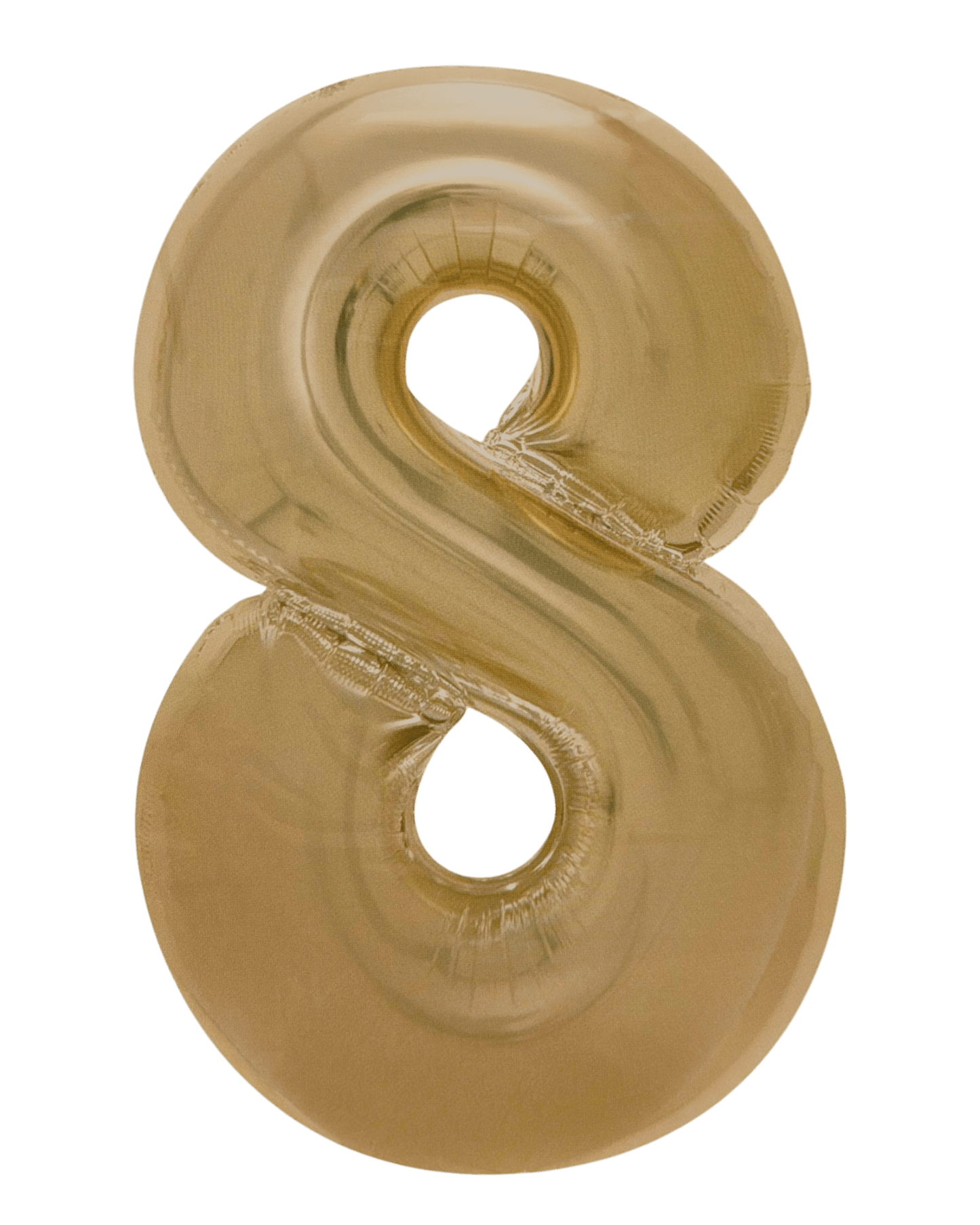 34" Balloon Numbers - Matte Gold - Winner Party