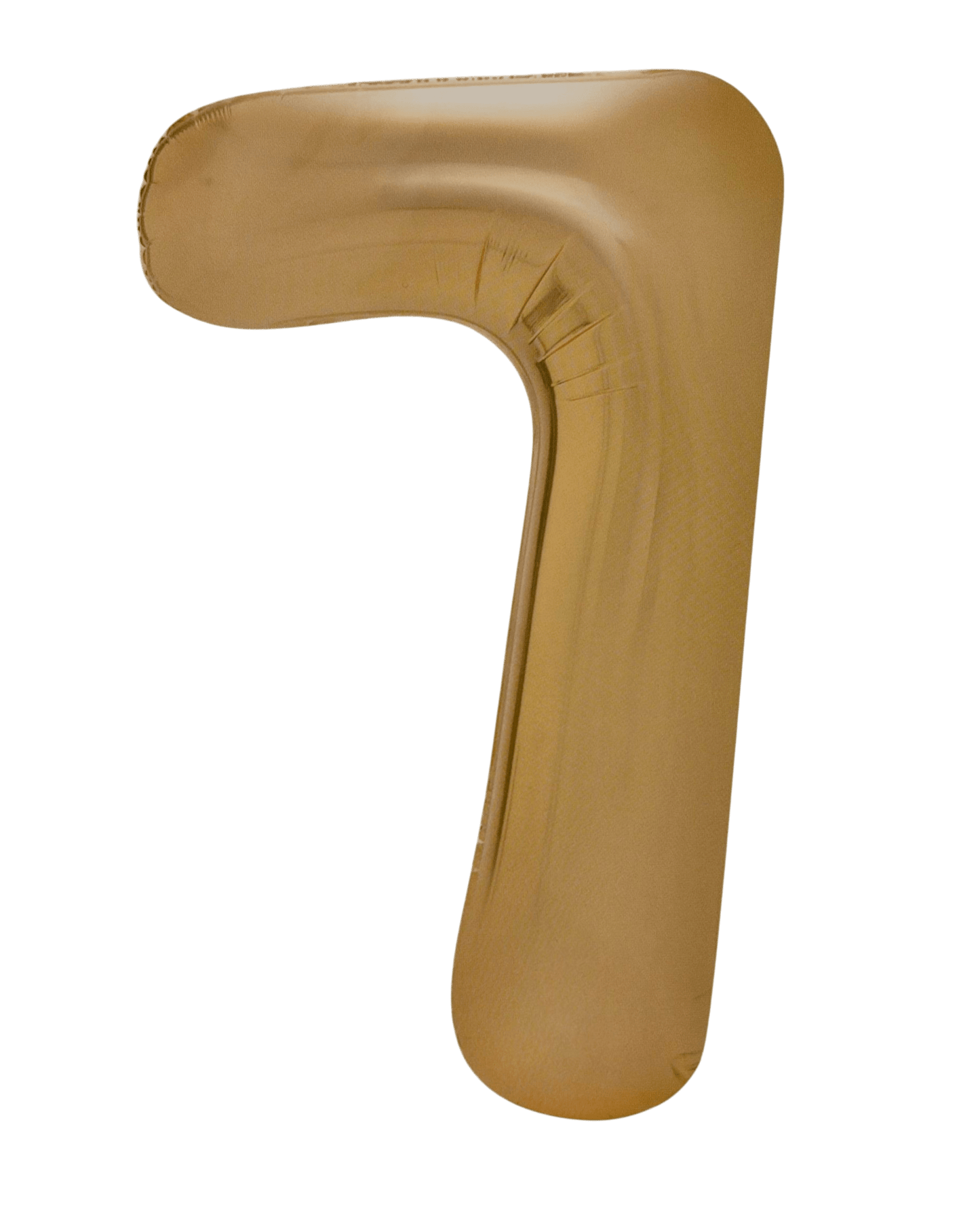 34" Balloon Numbers - Matte Gold - Winner Party