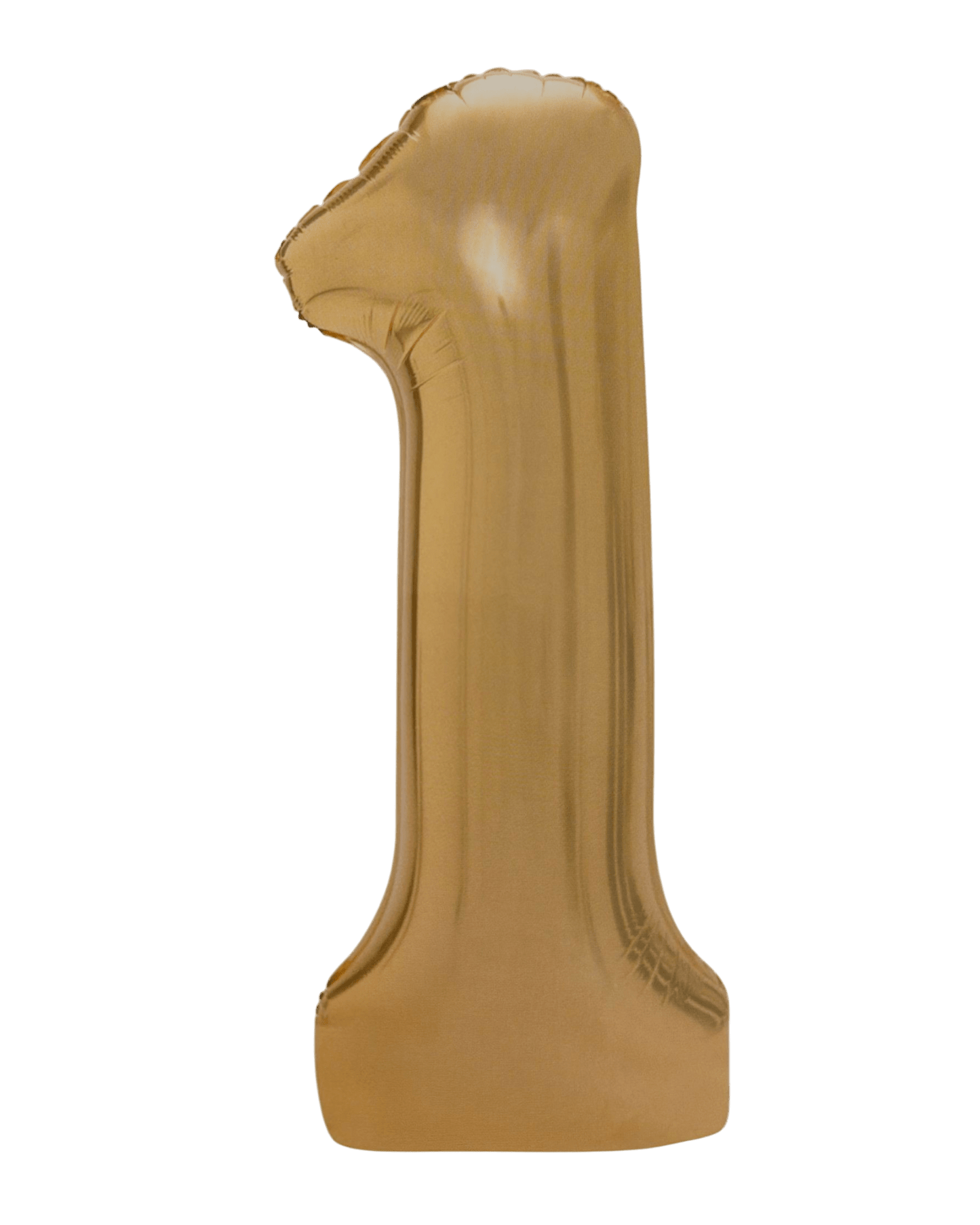 34" Balloon Numbers - Matte Gold - Winner Party