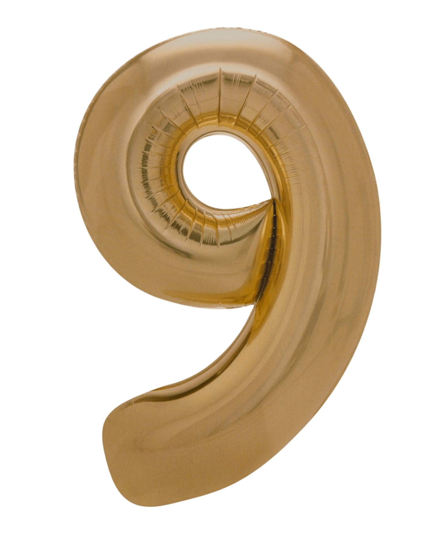 34" Balloon Numbers - Matte Gold - Winner Party