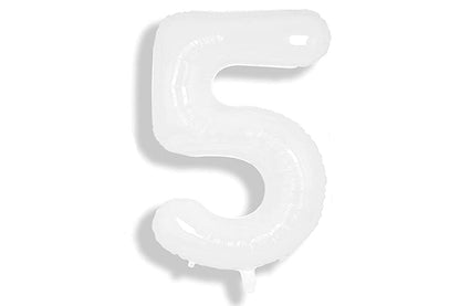 34" Balloon Numbers - White - Winner Party
