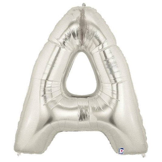 34" Megaloon Letter A - Silver - Betallic
