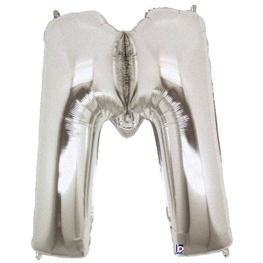 34" Megaloon Letter M - Silver - Betallic