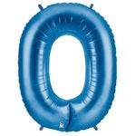 34" Megaloon Number 0 - Blue - Betallic