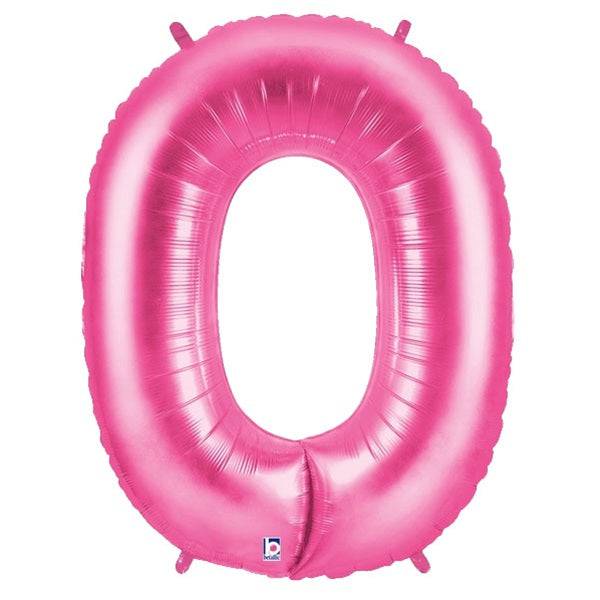 34" Megaloon Number 0 - Pink - Betallic