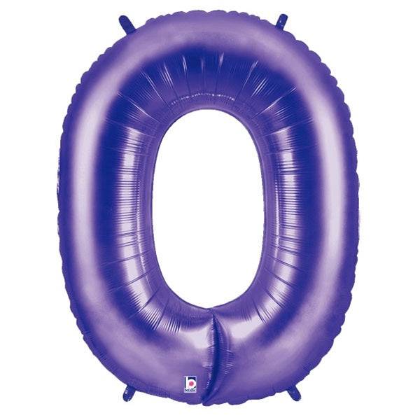 34" Megaloon Number 0 - Purple - Betallic