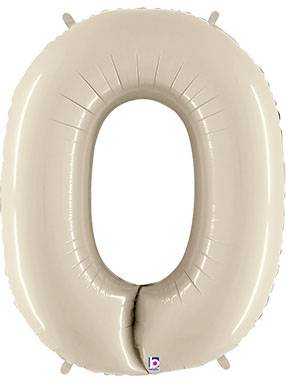 34" Megaloon Number 0 - White Sand - Betallic