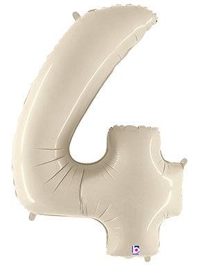 34" Megaloon Number 4 - White Sand - Betallic