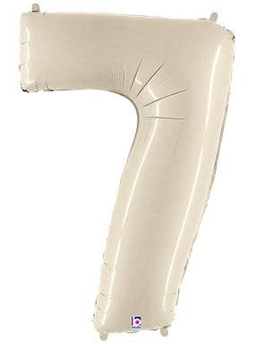34" Megaloon Number 7 - White Sand - Betallic