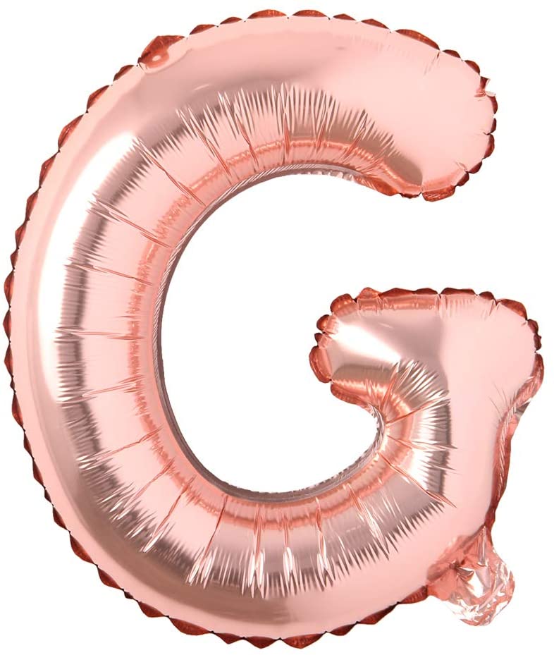 34" Balloon Letters - Rose Gold - Party America
