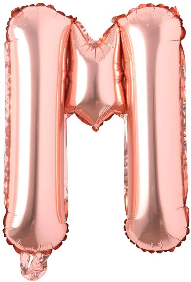 34" Balloon Letters - Rose Gold - Party America