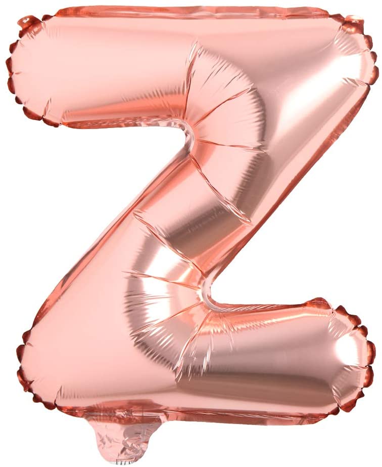 16" Balloon Letters - Rose Gold - Party America