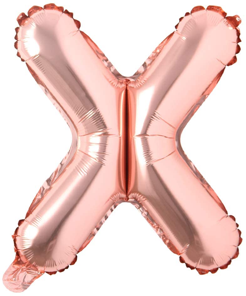 16" Balloon Letters - Rose Gold - Party America