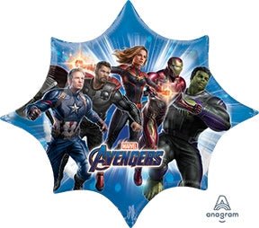 35" AVENGERS ENDGAME - SuperShape Foil Balloon (PKG) - Anagram