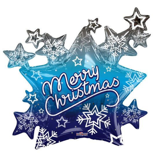 36" Merry Christmas - Stars - Conver USA