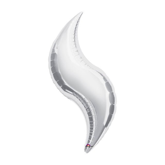 36" Curve - Silver (3ct) - Anagram
