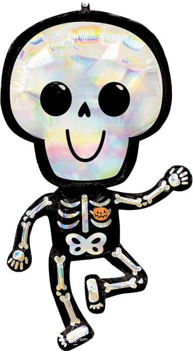 37" Iridescent Bare Bones Skeleton - Anagram