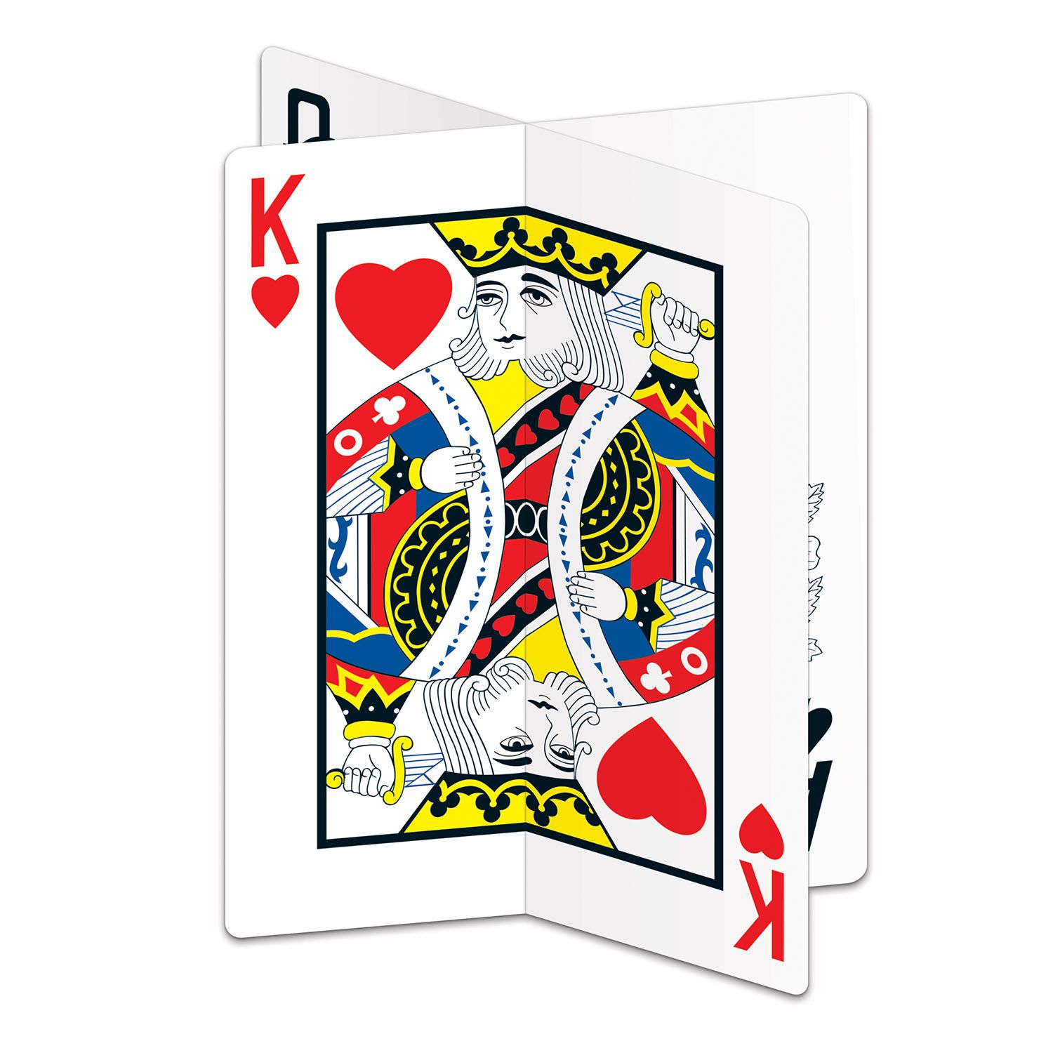 3D Playing Card Centerpiece by Beistle from Instaballoons