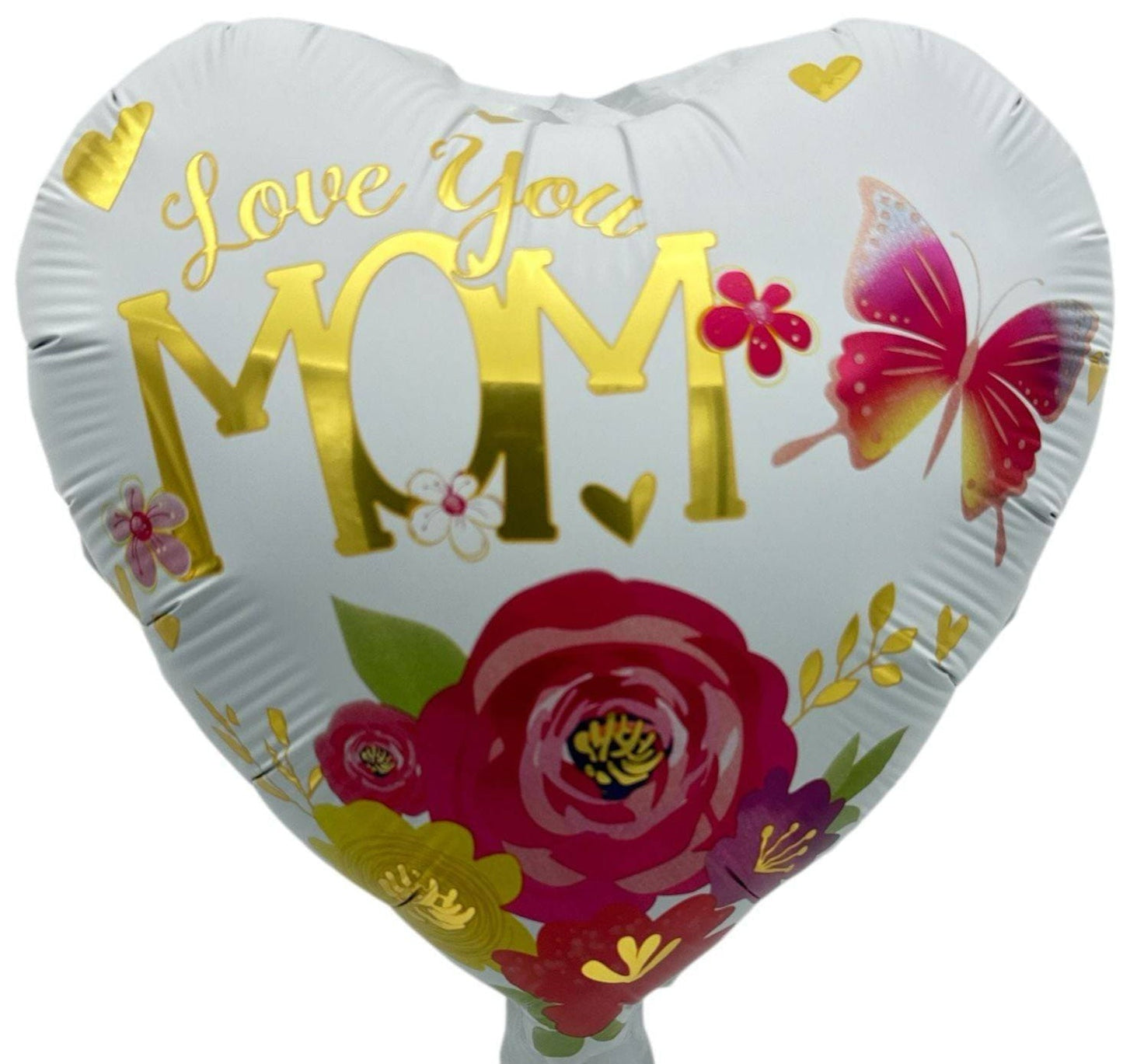 9" Love you Mom Heart (100ct)  - Party America
