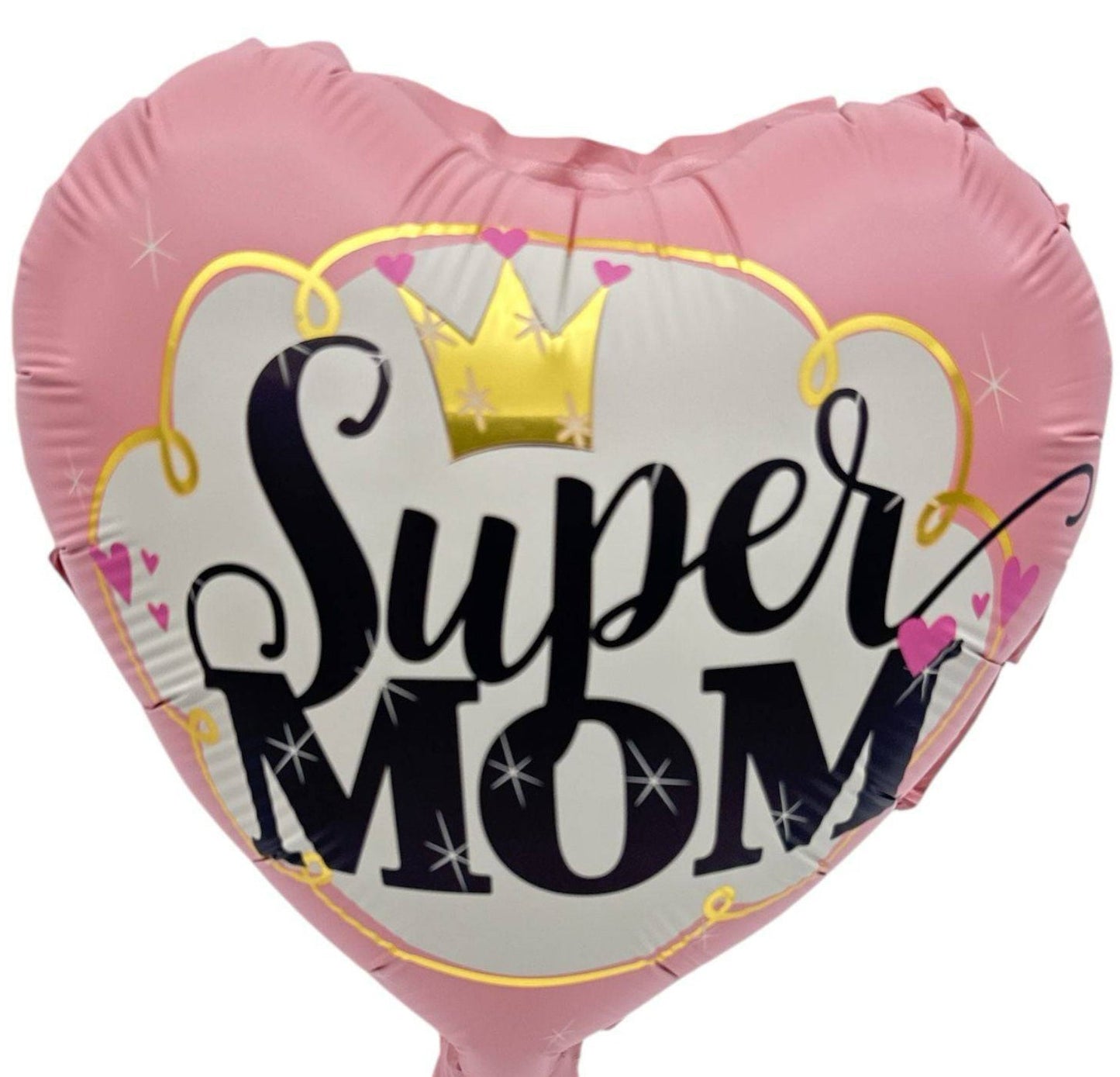 9" Super Mom Heart (100ct)  - Party America