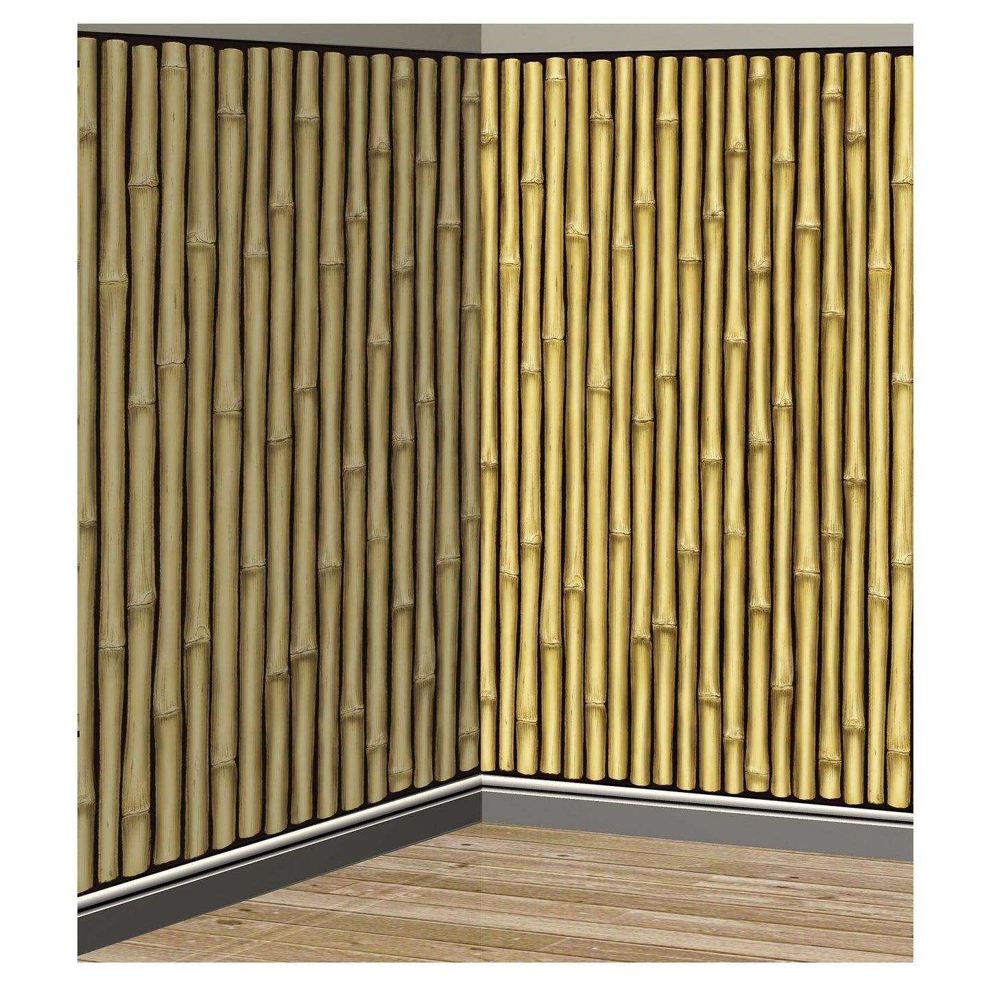 4 x 40ft Bamboo Scene Setters¨ Room Roll 1ct - Amscan