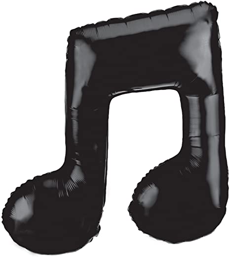 40" Double Music Note - Betallic