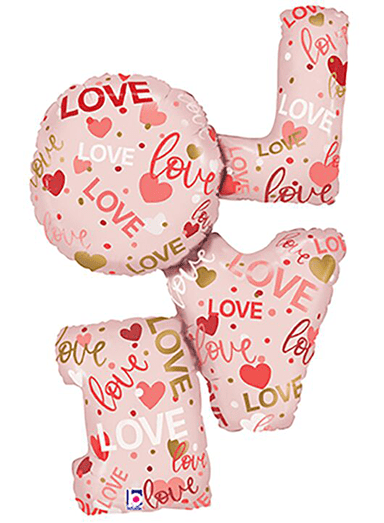 41" Love You Pink Blush - Betallic