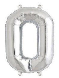 42" Silver Foil Numbers - Winner Party