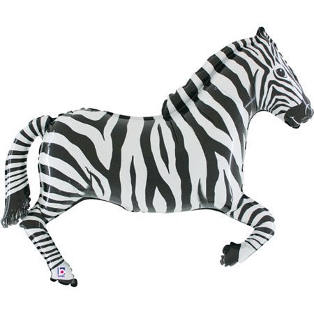 43? Zebra Balloon - Betallic