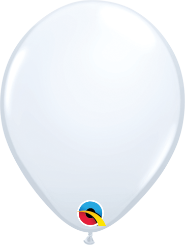 White 5″ Latex Balloons (100 count)
