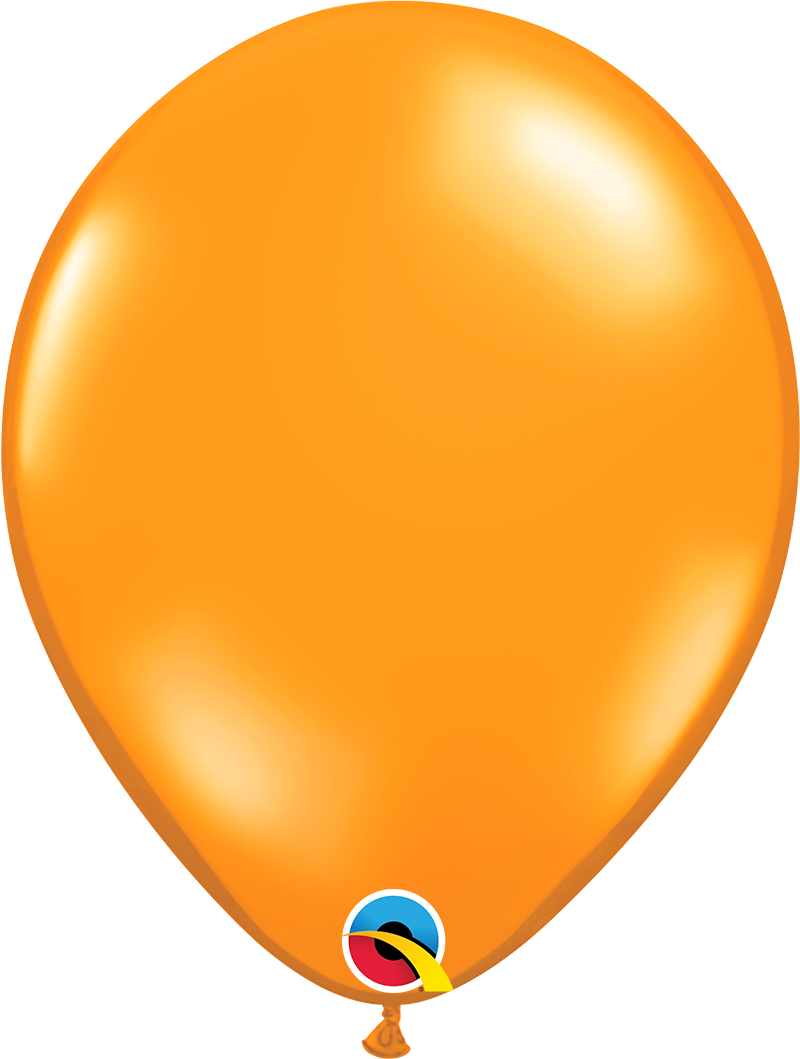 Mandarin Orange 11″ Latex Balloons (100 count)