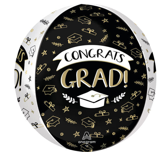 Sketched Grad Icons Orbz 16″ Balloon