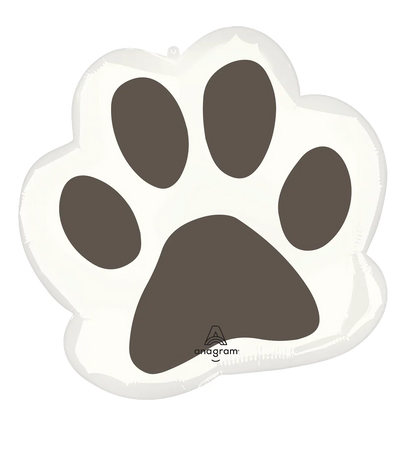 Pawsome Party Dog Paw Print 23″ Balloon
