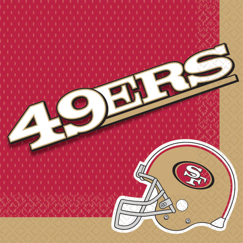 49ers Lunch Naps by Amscan from Instaballoons
