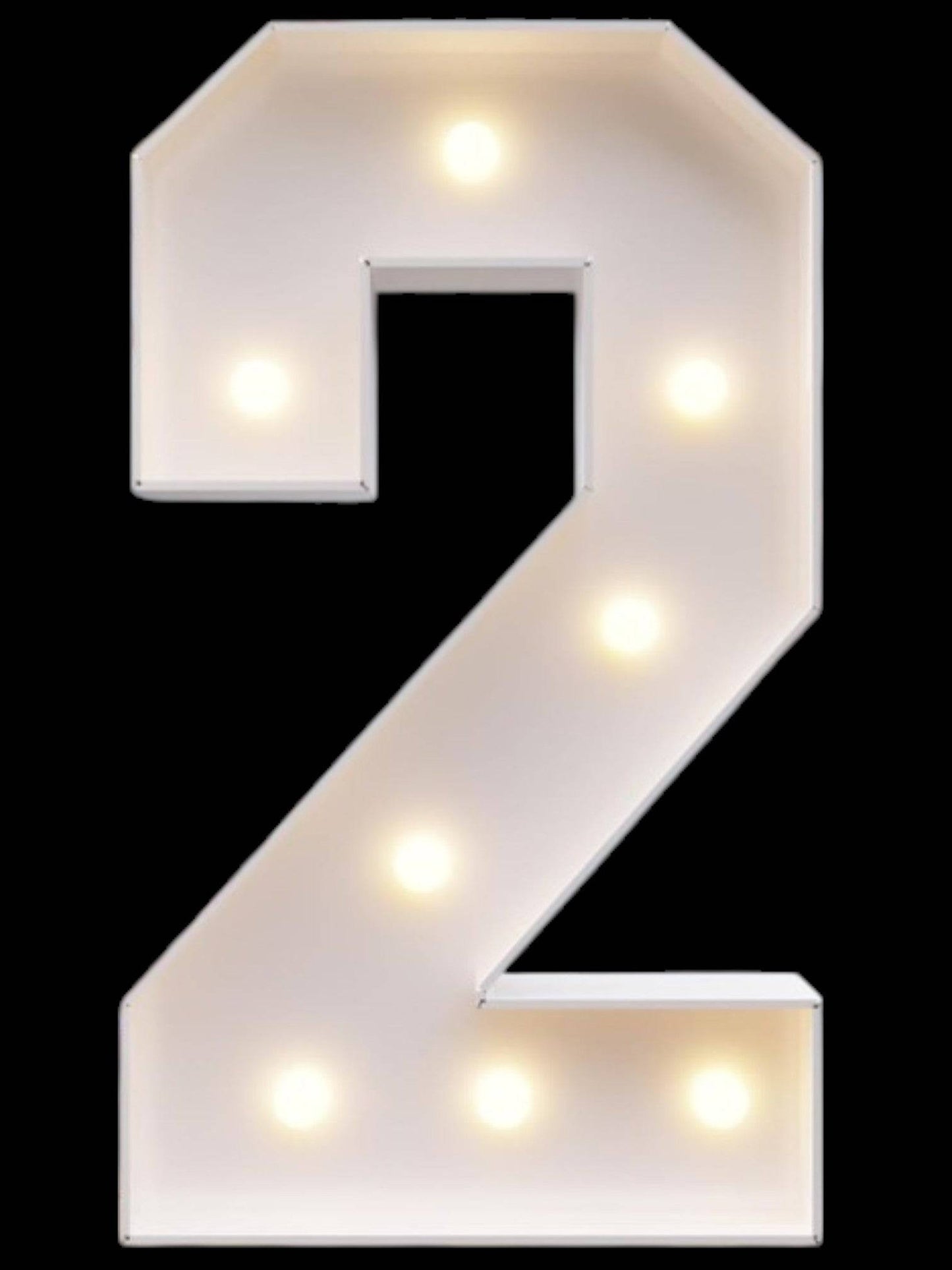 4ft Marquee Metal Numbers