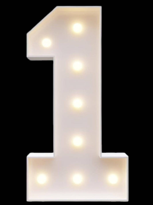 4ft Marquee Metal Numbers