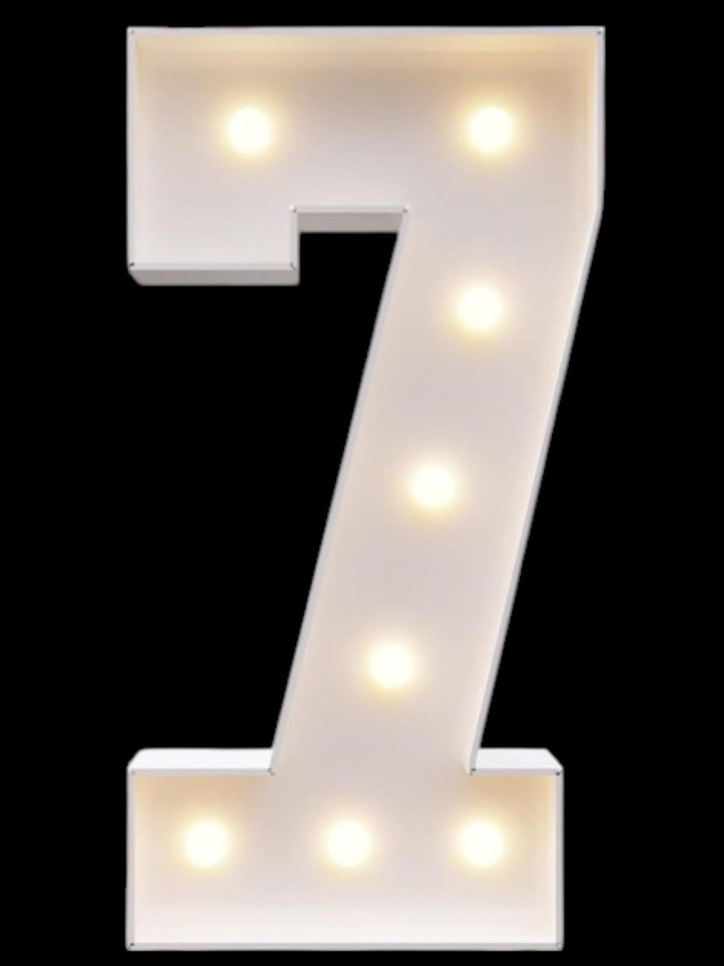 4ft Marquee Metal Numbers