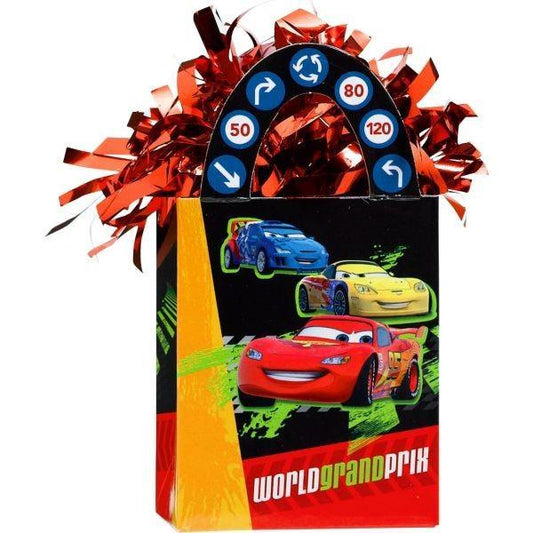 5.7oz Balloon Weight - Cars Tote - Amscan