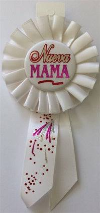 6" Nueva Mama Rosette Ribbon - The Beistle Company