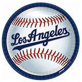 9" Paper Plates - Los Angeles Dodgers (18ct) - Amscan