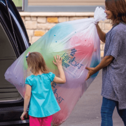66" x 30" Plastic Balloon Transport Bags - (100ct) - Hi-Float