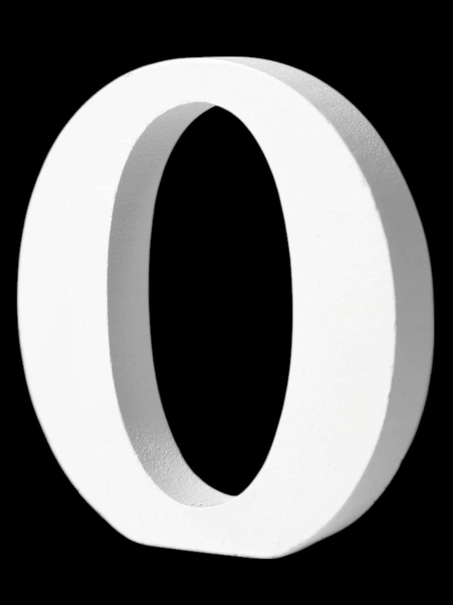 7" Unfinished Kraft Letter/Number
