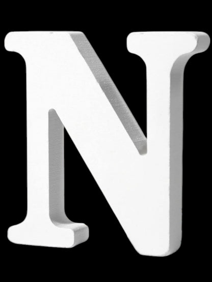 5" Unfinished Kraft Letter/Number - Winner Party